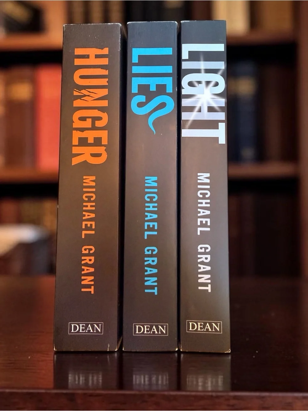 Michael Grant Gone Series 3-Book Set — Hunger, Lies & Light - All New/Unread